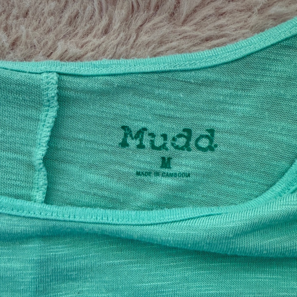 Mudd Light Green Women's Blouse - Picture 3 of 6